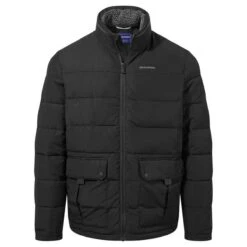 Craghoppers Mens Trillick Insulated Padded Jacket (Black)