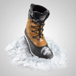 Quechua Warm Waterproof Snow Boots - SH500 Lace-up -The Outdoor Clothing Store k075c9e6c1e5fcf09b356a360d9f9ce46