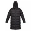 Regatta Mens Hallin Long Length Padded Jacket (Black)