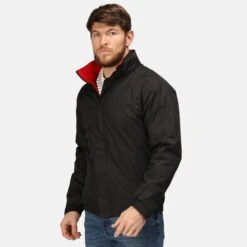 Regatta Mens Dover Waterproof Windproof Jacket (Black/Red) 22 Regatta Mens Dover Waterproof Windproof Jacket (Black/Red) -The Outdoor Clothing Store k4dd112e3e504a4f035e90529d1b760d6