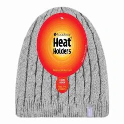 Womens Ribbed Cable Knit Fleece Lined Thermal Knitted Beanie Hat -The Outdoor Clothing Store k4fbc79782abd9676ca304de32242ef6e