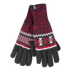 Mens Nordic Fairisle Knitted Fleece Lined Winter Thermal Gloves -The Outdoor Clothing Store k50de0e38dfe935a97be86e43d4e1428e
