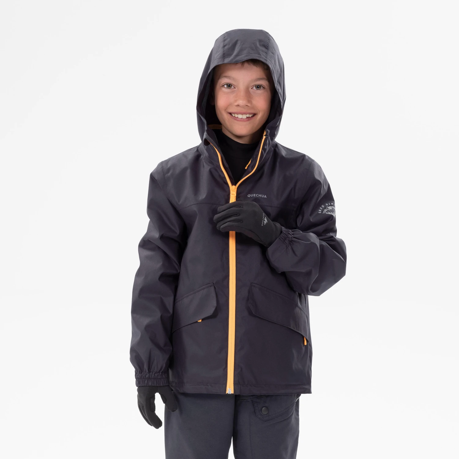 Quechua KIDS’ WARM AND WATERPROOF 3-in-1 HIKING JACKET - SH100 -0.5°C - 7 16 Quechua KIDS’ WARM AND WATERPROOF 3-in-1 HIKING JACKET - SH100 -0.5°C - 7 - Image 16