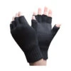 Mens Winter Warm 3.2 TOG Fleece Lined Fingerless Gloves