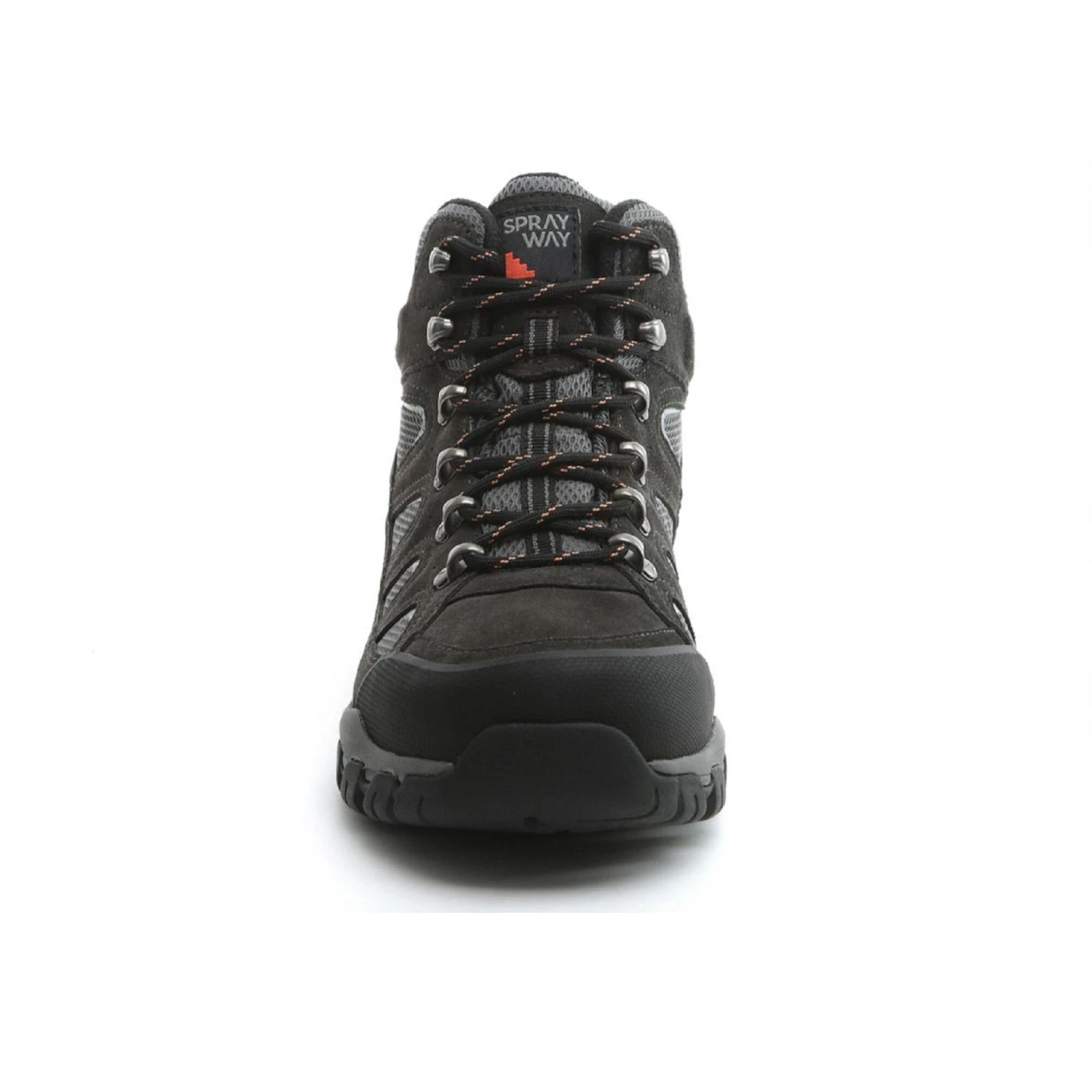 Men's Waterproof Walking Boots - Sprayway Mull Mid - Black 2 Men's Waterproof Walking Boots - Sprayway Mull Mid - Black - Image 2