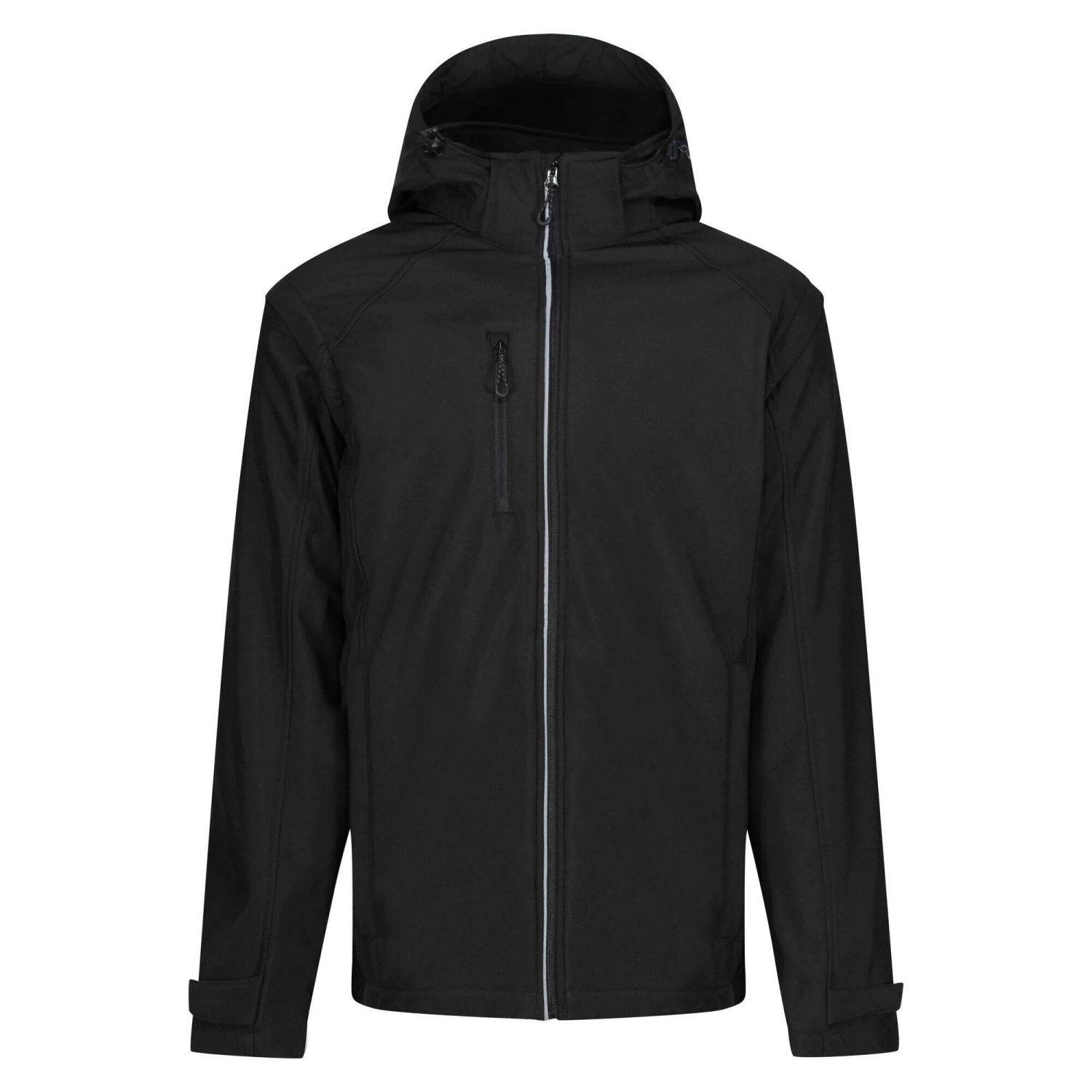 Regatta Mens Erasmus 4 In 1 Soft Shell Jacket (Black) 1 Regatta Mens Erasmus 4 In 1 Soft Shell Jacket (Black)