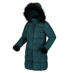 Regatta Womens/Ladies Della Insulated Parka (Evergreen) 8 Regatta Womens/Ladies Della Insulated Parka (Evergreen) -The Outdoor Clothing Store k6324d0e261f6f6f0515bc45ce7e4e743