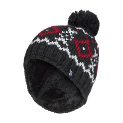 Mens Fleece Lined Thermal Winter Warm Beanie Bobble Hat With Pom Pom -The Outdoor Clothing Store k68b0094a337f9e9642165524965f9bf9