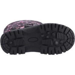 Cotswold Childrens/Kids Iceberg Butterfly Snow Boots (Pink/Black) -The Outdoor Clothing Store k6d0695a48baa91c4ffc723b6da89fb69