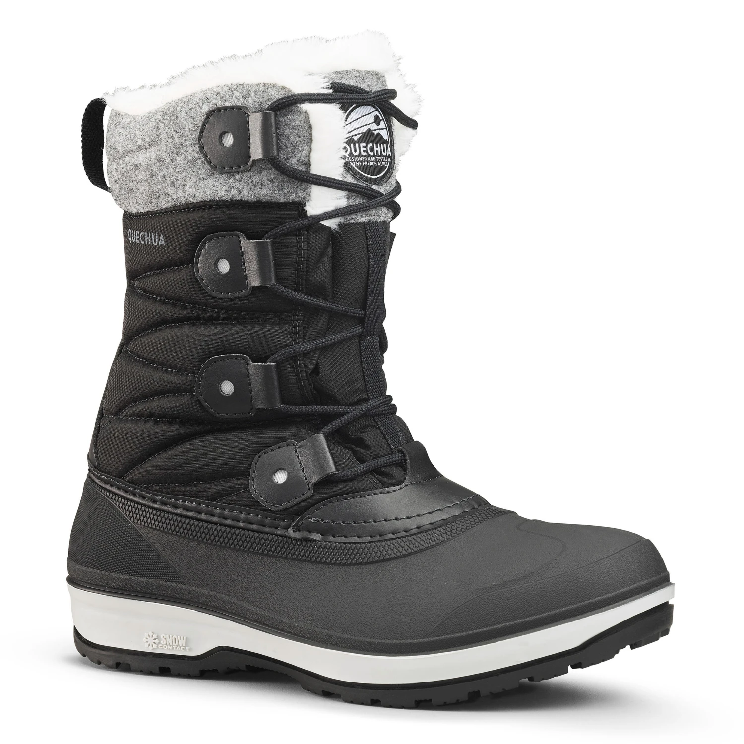 Quechua Women's Warm Waterproof High Snow Boots SH500 X 7 Quechua Women's Warm Waterproof High Snow Boots SH500 X - Image 7