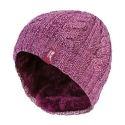 Ladies Cable Knit Fleece Lined 3.4 TOG Thermal Winter Hat 28 Ladies Cable Knit Fleece Lined 3.4 TOG Thermal Winter Hat -The Outdoor Clothing Store k7a5fb48750477a40471fa909add5330f
