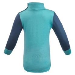WEDZE Baby Ski Base Layer Top, Undershirt Merino Wool MERIWARM Turquoise 13 WEDZE Baby Ski Base Layer Top, Undershirt Merino Wool MERIWARM Turquoise -The Outdoor Clothing Store k864d0170e7b32da17937f87840c20d59