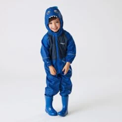 Regatta Kids' Charco Breathable Waterproof Puddle Suit -The Outdoor Clothing Store k8c9a3200c0293ce608fa42d55b160630