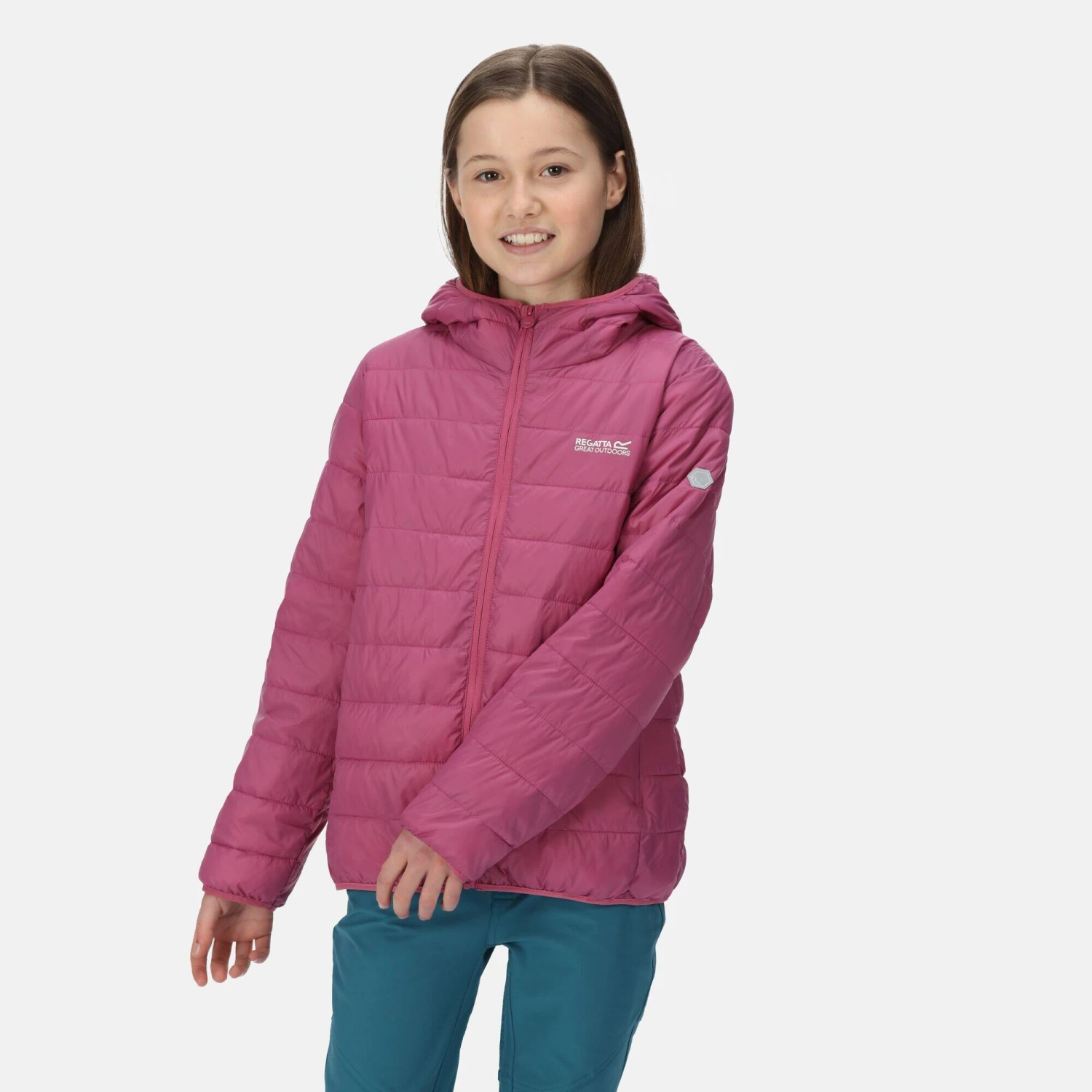 Regatta Kids' Hooded Hillpack Jacket 5 Regatta Kids' Hooded Hillpack Jacket - Image 5