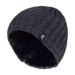 Mens 3.4 TOG Fleece Lined Ribbed Knitted Thermal Winter Hat 12 Mens 3.4 TOG Fleece Lined Ribbed Knitted Thermal Winter Hat -The Outdoor Clothing Store k9a21f67889c01e860ee2184f460e611b