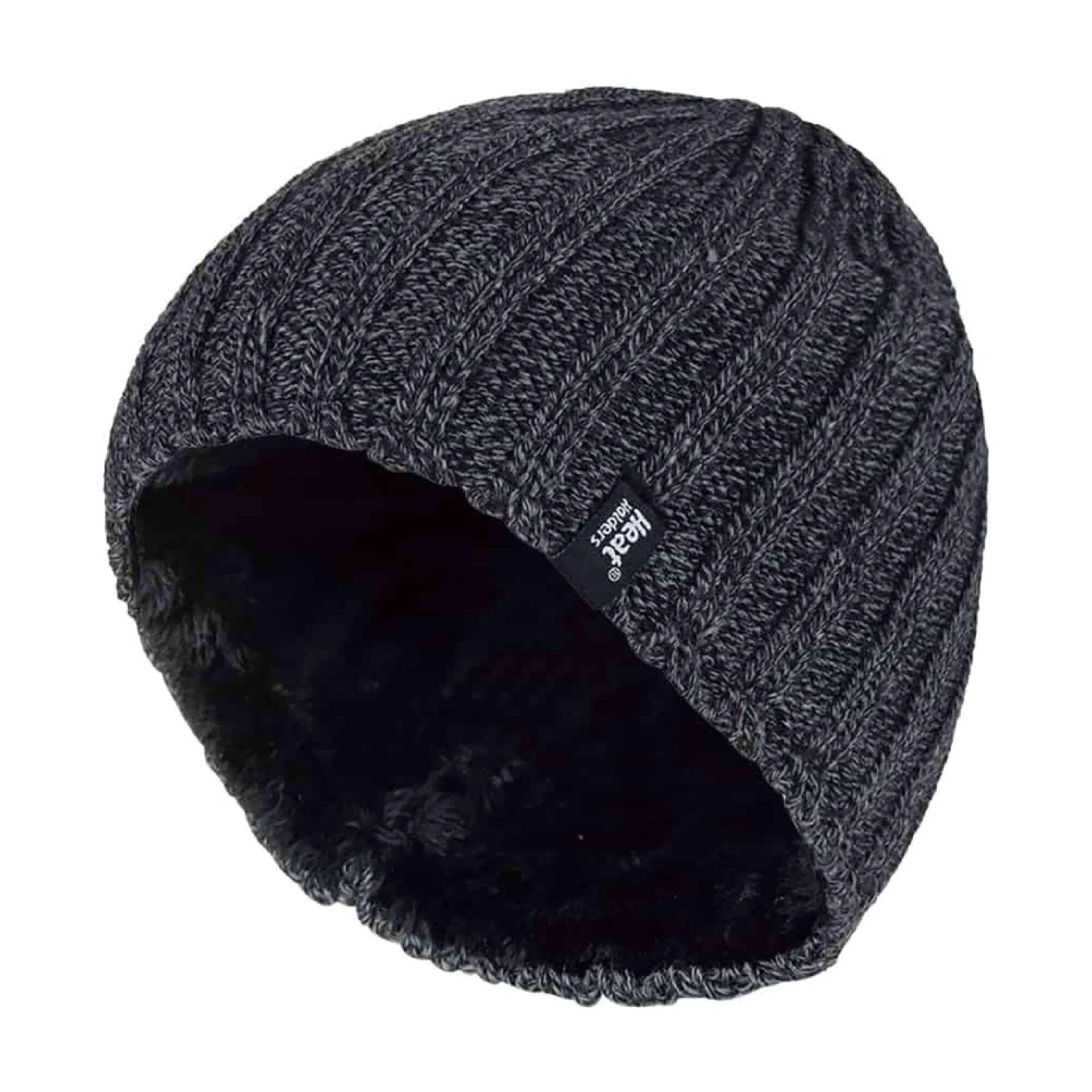 Mens 3.4 TOG Fleece Lined Ribbed Knitted Thermal Winter Hat 5 Mens 3.4 TOG Fleece Lined Ribbed Knitted Thermal Winter Hat - Image 5