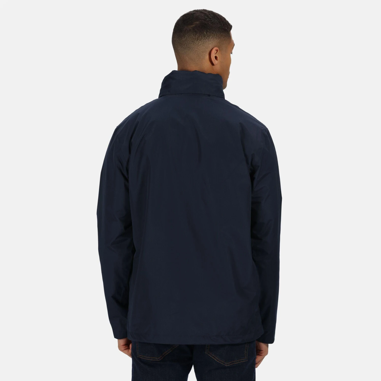 Regatta Mens Gibson IV Windproof Jacket (Black) 7 Regatta Mens Gibson IV Windproof Jacket (Black) - Image 7