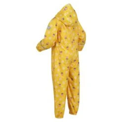 Regatta Childrens/Kids Pobble Peppa Pig Floral Waterproof Puddle Suit (Maize Yellow) 7 Regatta Childrens/Kids Pobble Peppa Pig Floral Waterproof Puddle Suit (Maize Yellow) -The Outdoor Clothing Store k9c4247a32f756e86a54c4999b007864c