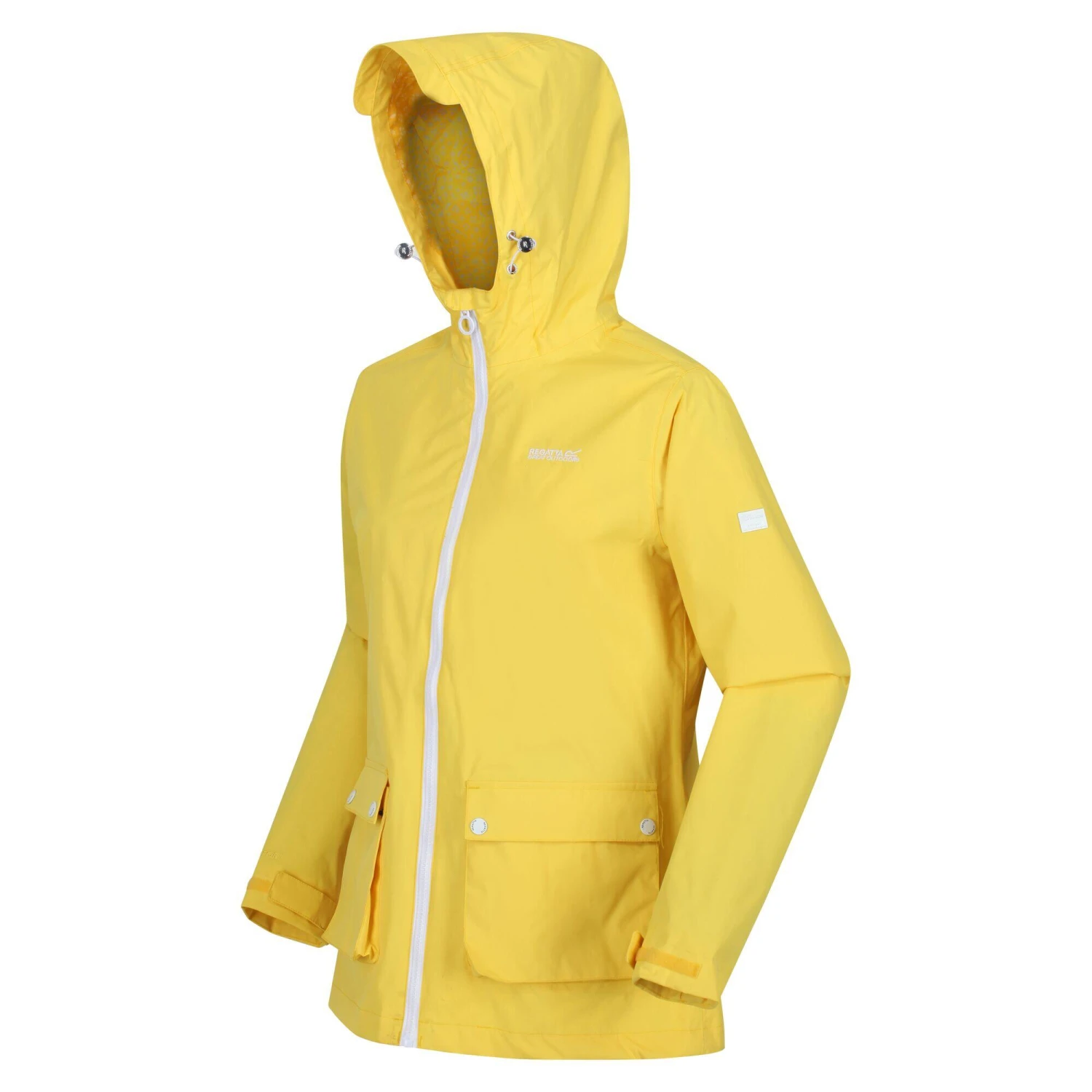 Regatta Womens/Ladies Baysea Waterproof Jacket (Maize Yellow) 4 Regatta Womens/Ladies Baysea Waterproof Jacket (Maize Yellow) - Image 4