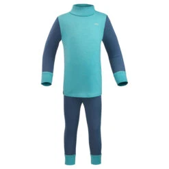 WEDZE Baby Ski Base Layer Top, Undershirt Merino Wool MERIWARM Turquoise 18 WEDZE Baby Ski Base Layer Top, Undershirt Merino Wool MERIWARM Turquoise -The Outdoor Clothing Store ka18b30ca982b971c7cb658943341fd15