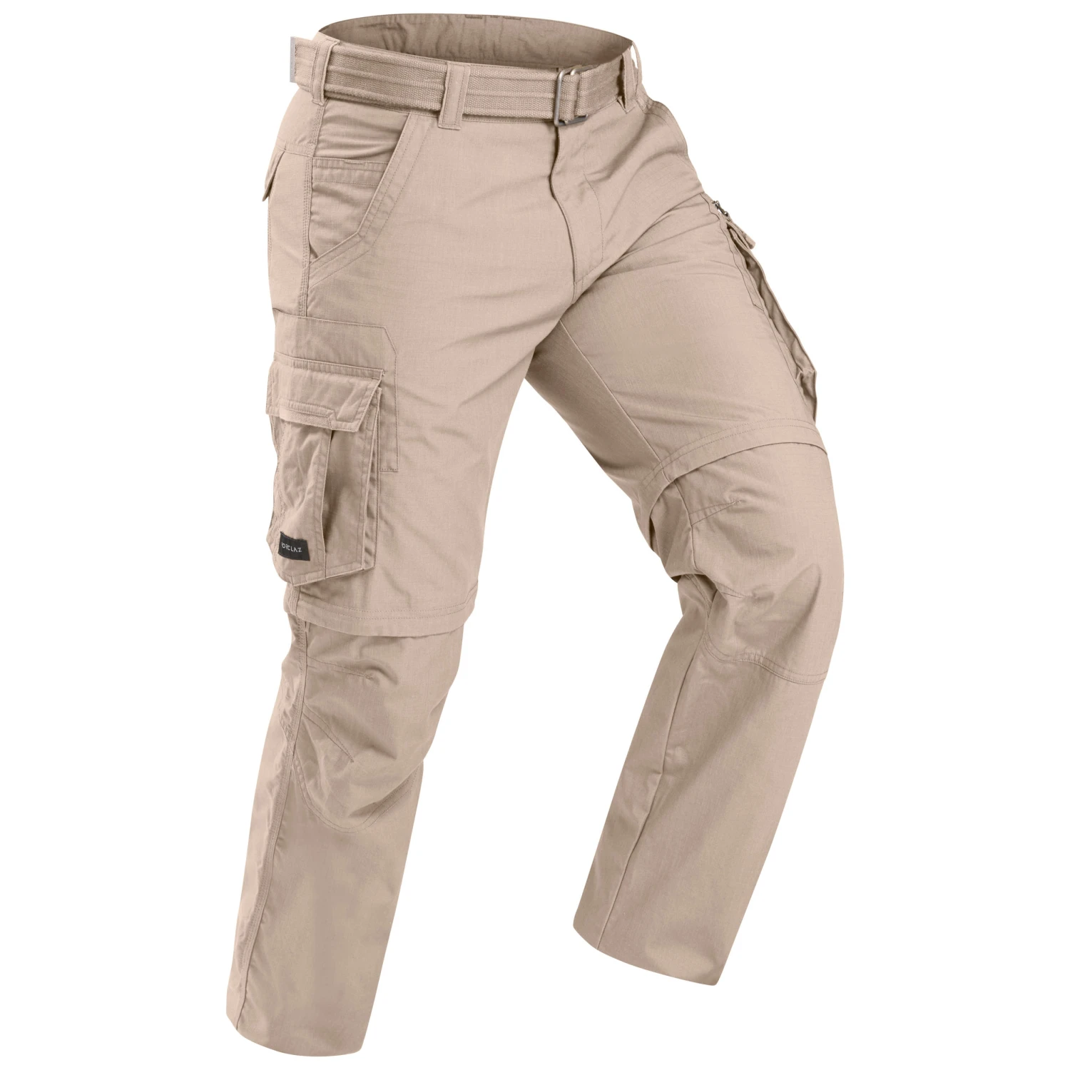 Men's Travel Trekking Zip-Off Cargo Trousers - Travel 100 Zip-Off 15 Men's Travel Trekking Zip-Off Cargo Trousers - Travel 100 Zip-Off - Image 15