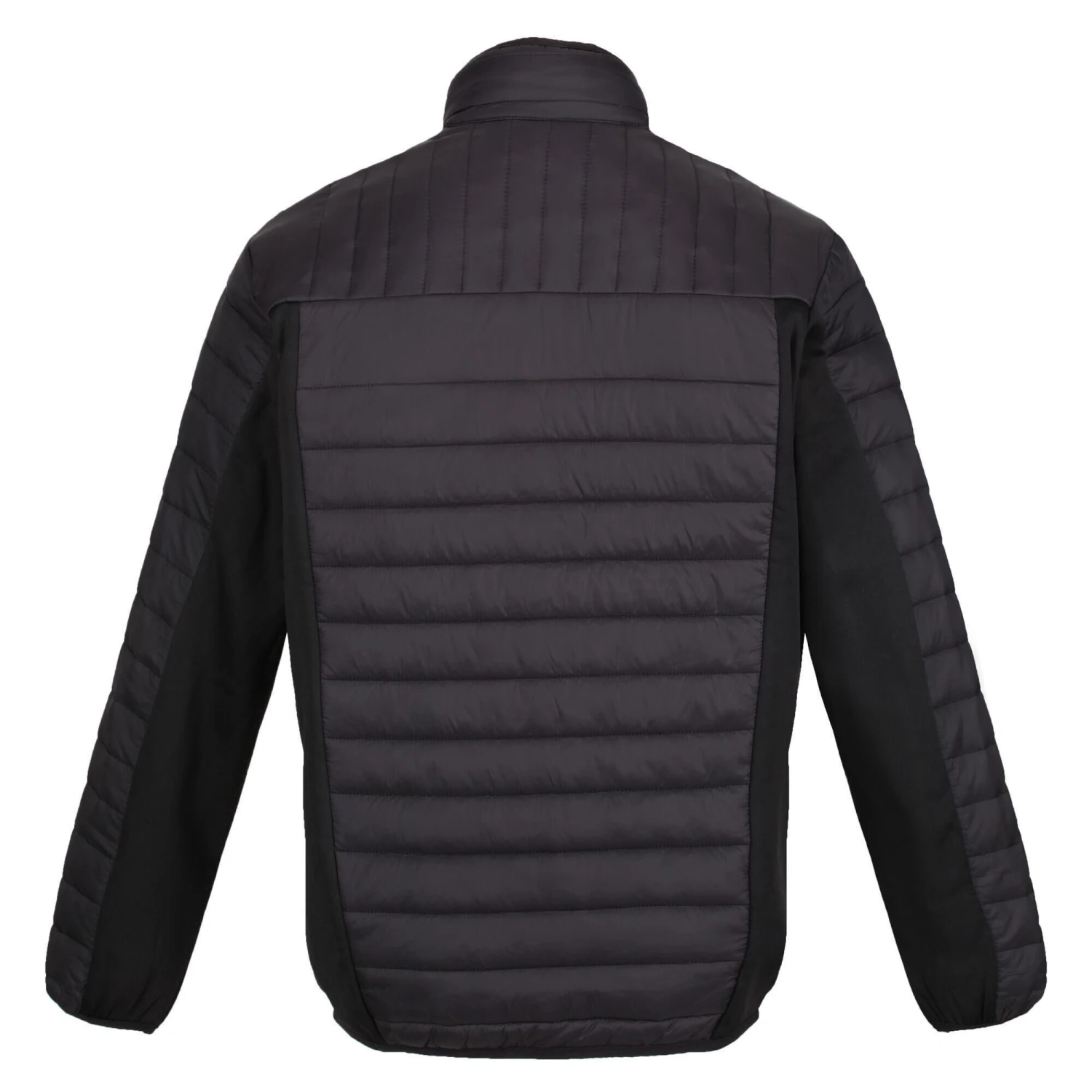 Regatta Mens Tourer Hybrid Padded Jacket (Black) 2 Regatta Mens Tourer Hybrid Padded Jacket (Black) - Image 2