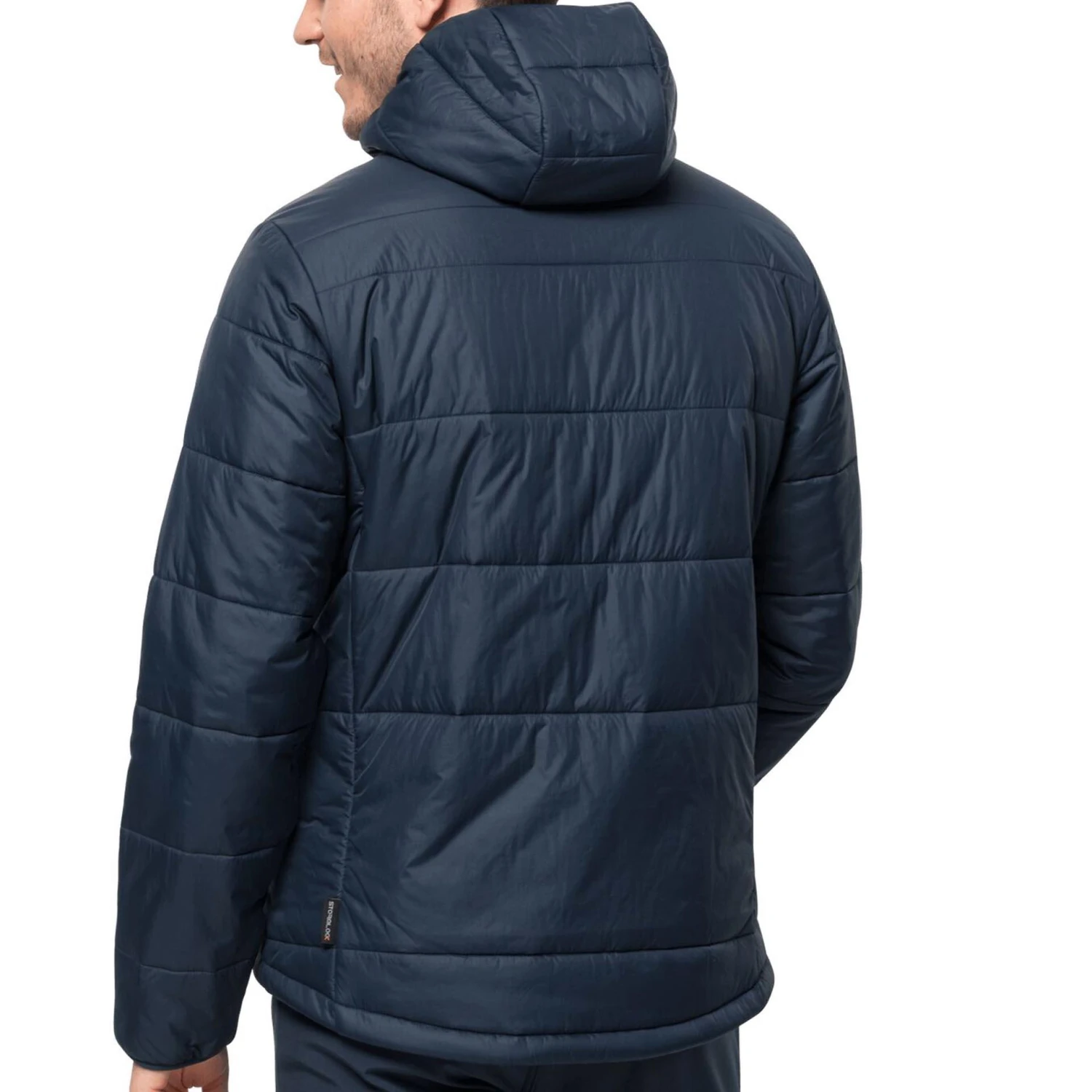 Jack Wolfskin Bergland Insulated Mens Jacket Night Blue 2 Jack Wolfskin Bergland Insulated Mens Jacket Night Blue - Image 2