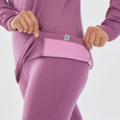 WEDZE Women's Ski Base Layer - BL 900 Wool High Neck -The Outdoor Clothing Store kb7af69f4cee9b3f3f5cf15a010a940af