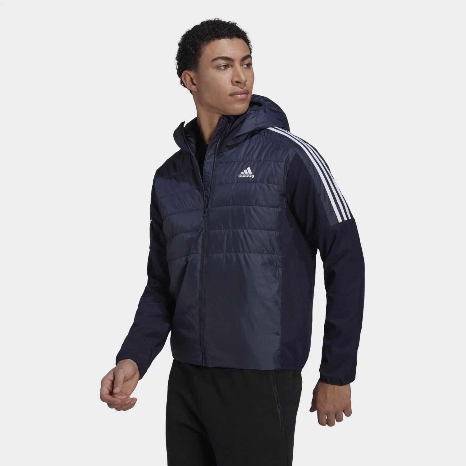 ADIDAS Essentials Insulated Hooded Hybrid Jacket 17 ADIDAS Essentials Insulated Hooded Hybrid Jacket - Image 17