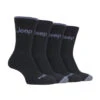 Jeep 4 Pairs Mens Anti Blister Thick Cushioned Luxury Boot Socks For Hiking