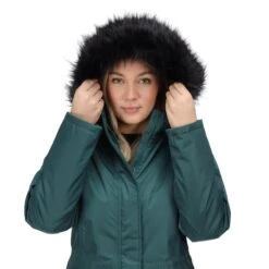 Regatta Womens/Ladies Lexis Parka (Black) -The Outdoor Clothing Store kc334acdf44de4e68474d626fa99593cc