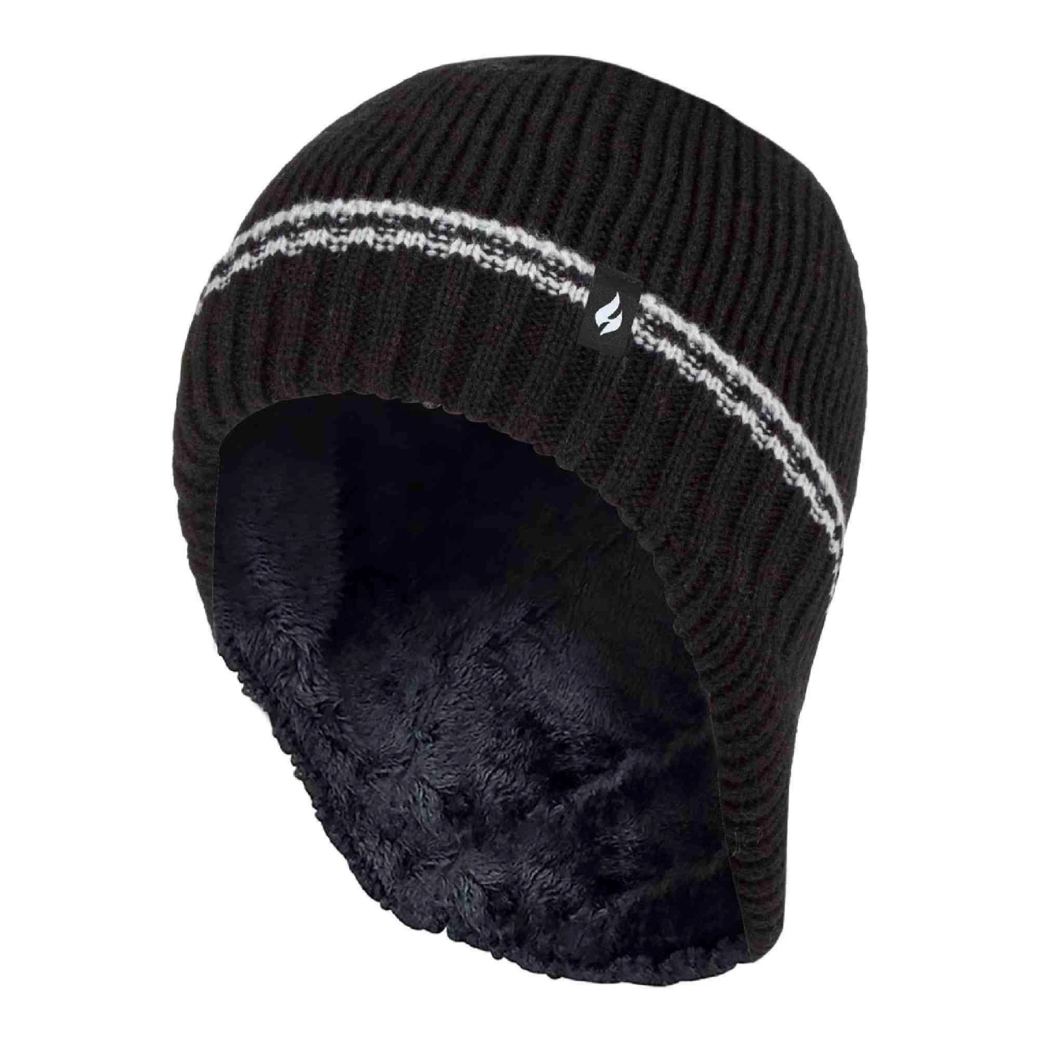 Boys Patrol Ribbed Bobble Pom Pom Hat For Winter 1 Boys Patrol Ribbed Bobble Pom Pom Hat For Winter