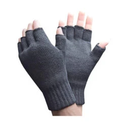 Mens Winter Warm 3.2 TOG Fleece Lined Fingerless Gloves -The Outdoor Clothing Store kc74ea1d5ea1d405fe2268f2945024b86