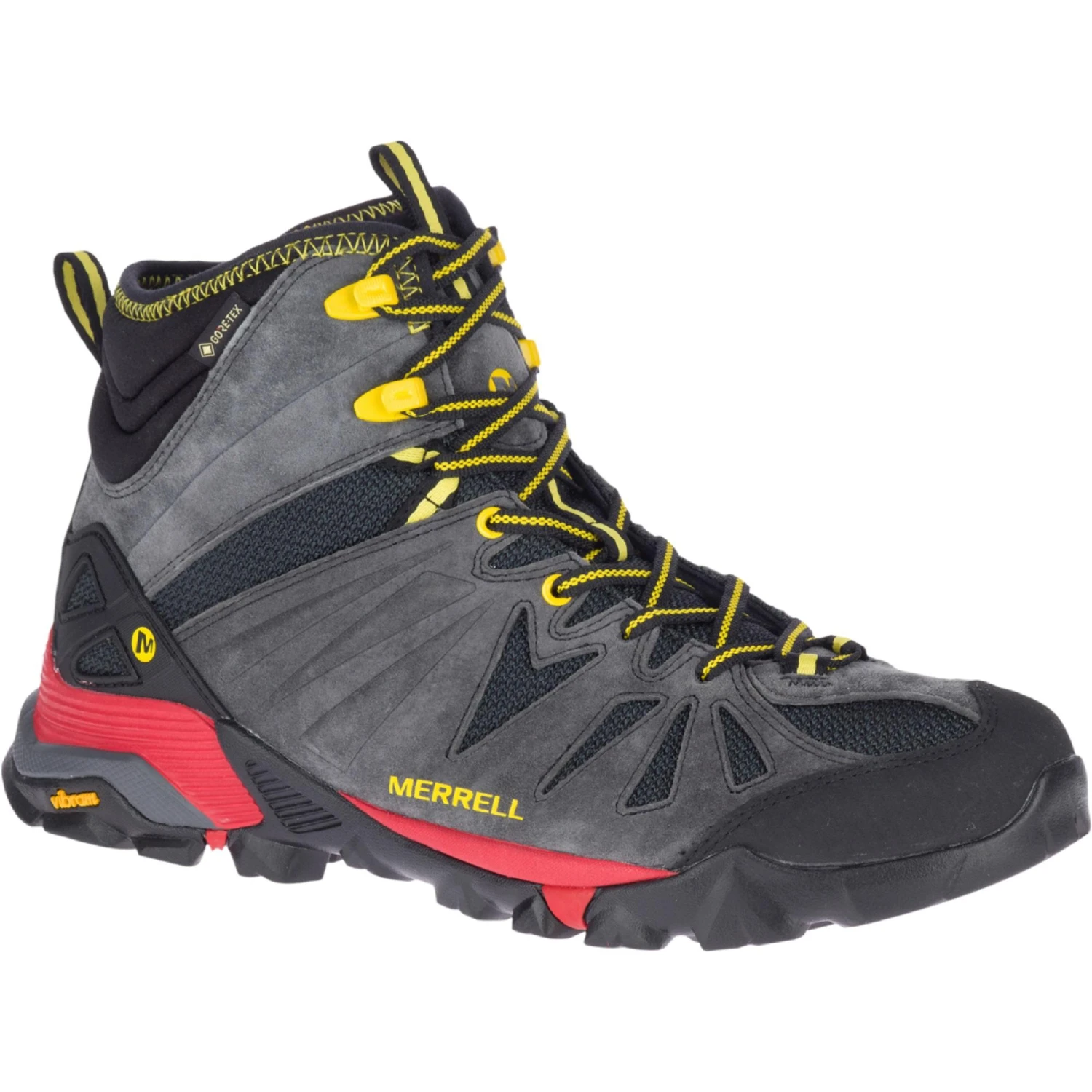 Men's Waterproof Walking Boots - Merrell Capra Mid Gore-tex 1 Men's Waterproof Walking Boots - Merrell Capra Mid Gore-tex