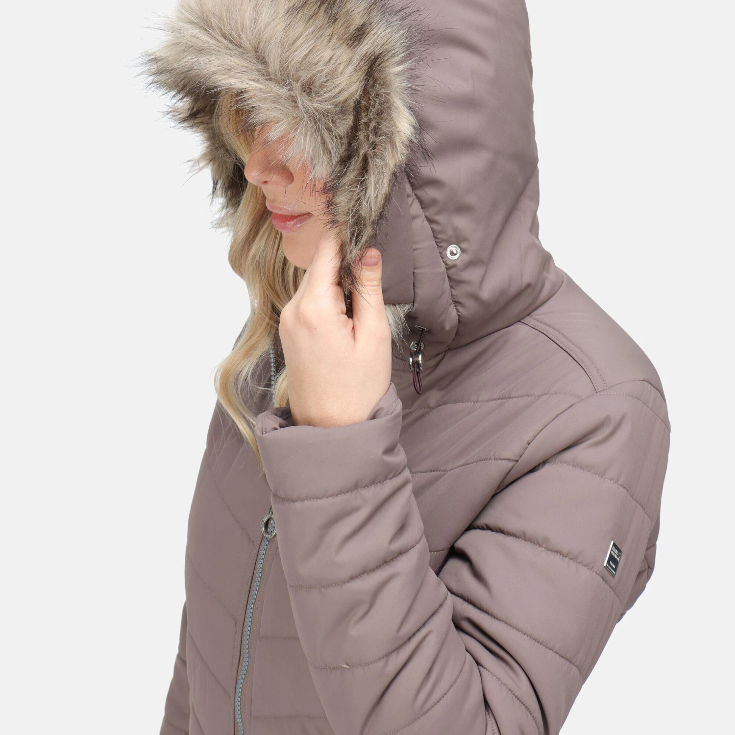 Regatta Womens/Ladies Fritha Parka (Dark Khaki) 11 Regatta Womens/Ladies Fritha Parka (Dark Khaki) - Image 11