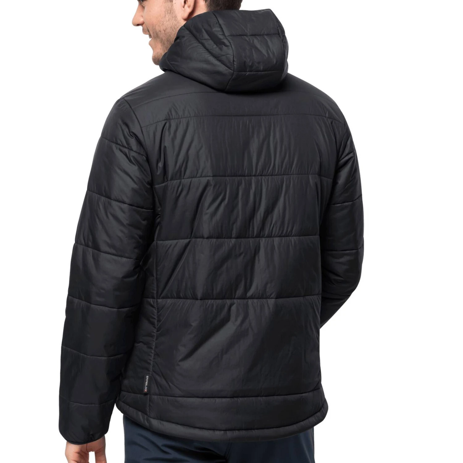 Jack Wolfskin Bergland Insulated Mens Jacket Black 2 Jack Wolfskin Bergland Insulated Mens Jacket Black - Image 2