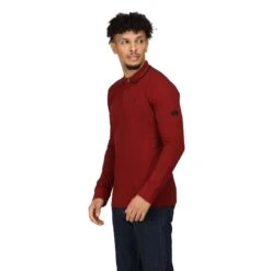 Regatta Mens Leaonzo LongSleeved Polo Shirt (Syrah Red) 16 Regatta Mens Leaonzo LongSleeved Polo Shirt (Syrah Red) -The Outdoor Clothing Store kd46b6870f6559b9f716debf58c84c3e2