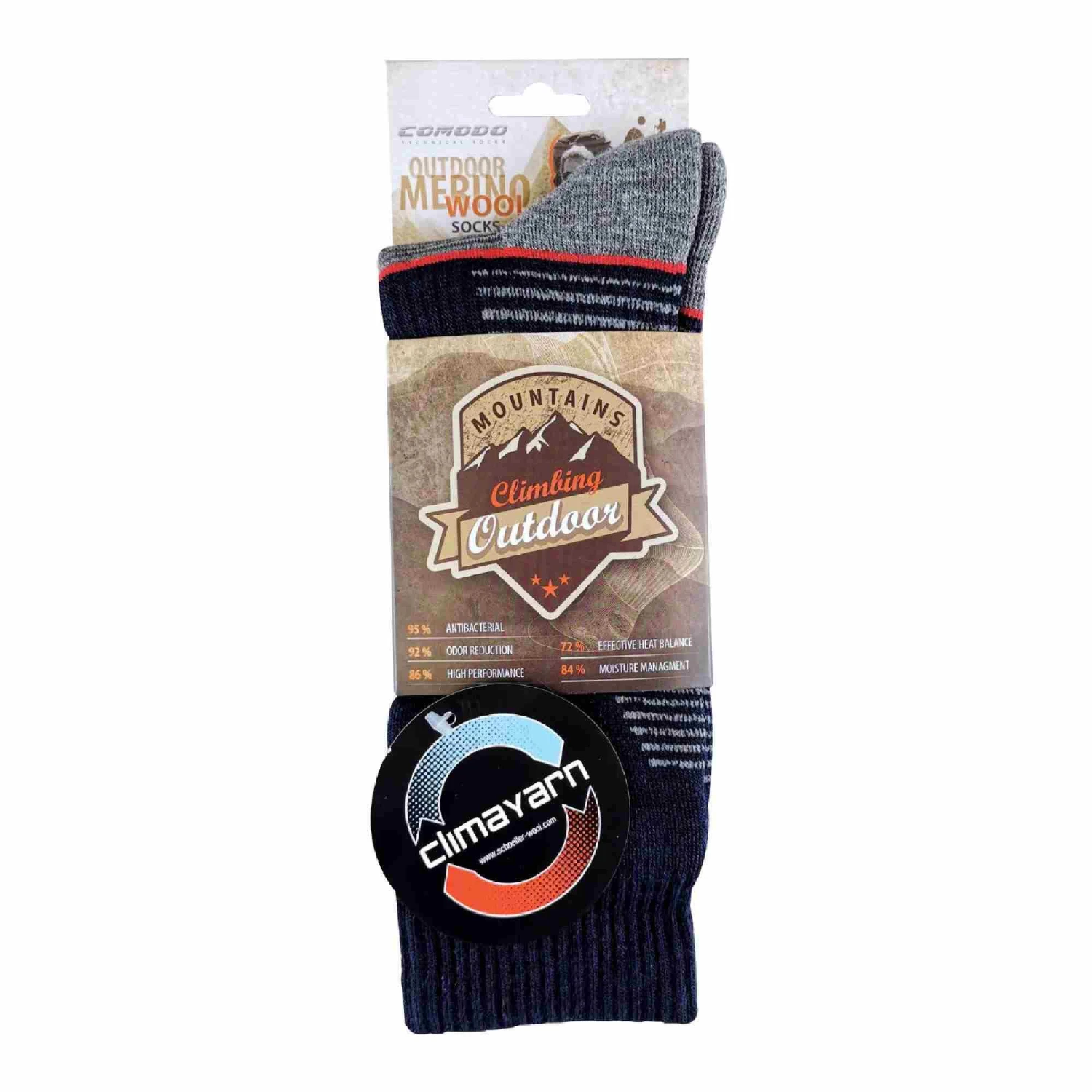 Outdoor Performance Hiker CLIMACONTROL Hiking Trail Socks For Mens And Ladies 2 Outdoor Performance Hiker CLIMACONTROL Hiking Trail Socks For Mens And Ladies - Image 2