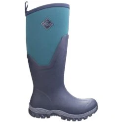 Muck Boots Womens/Ladies Arctic Sport Tall II Pull On Wellington Boots (Navy/Spruce) -The Outdoor Clothing Store kda92912187ed34b5eeff11041f6c569c