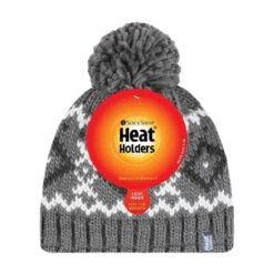 Mens Fleece Lined Thermal Winter Warm Beanie Bobble Hat With Pom Pom -The Outdoor Clothing Store kdb3a56d25f3a72fdf185a19e3a1d4082