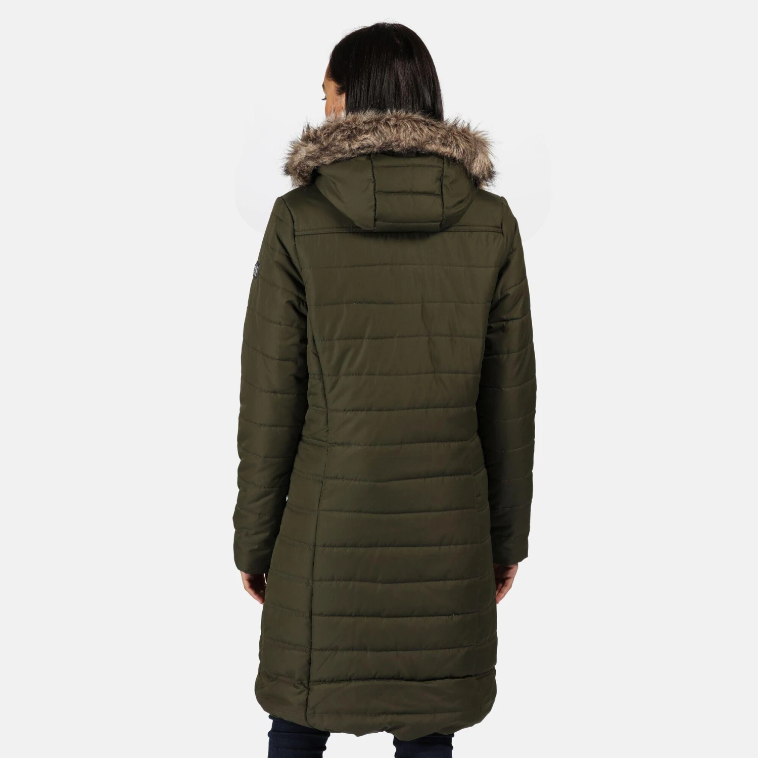 Regatta Womens/Ladies Fritha Parka (Dark Khaki) 2 Regatta Womens/Ladies Fritha Parka (Dark Khaki) - Image 2