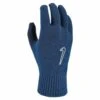 Nike Mens Knitted Twisted Grip Gloves (Blue Lemon)