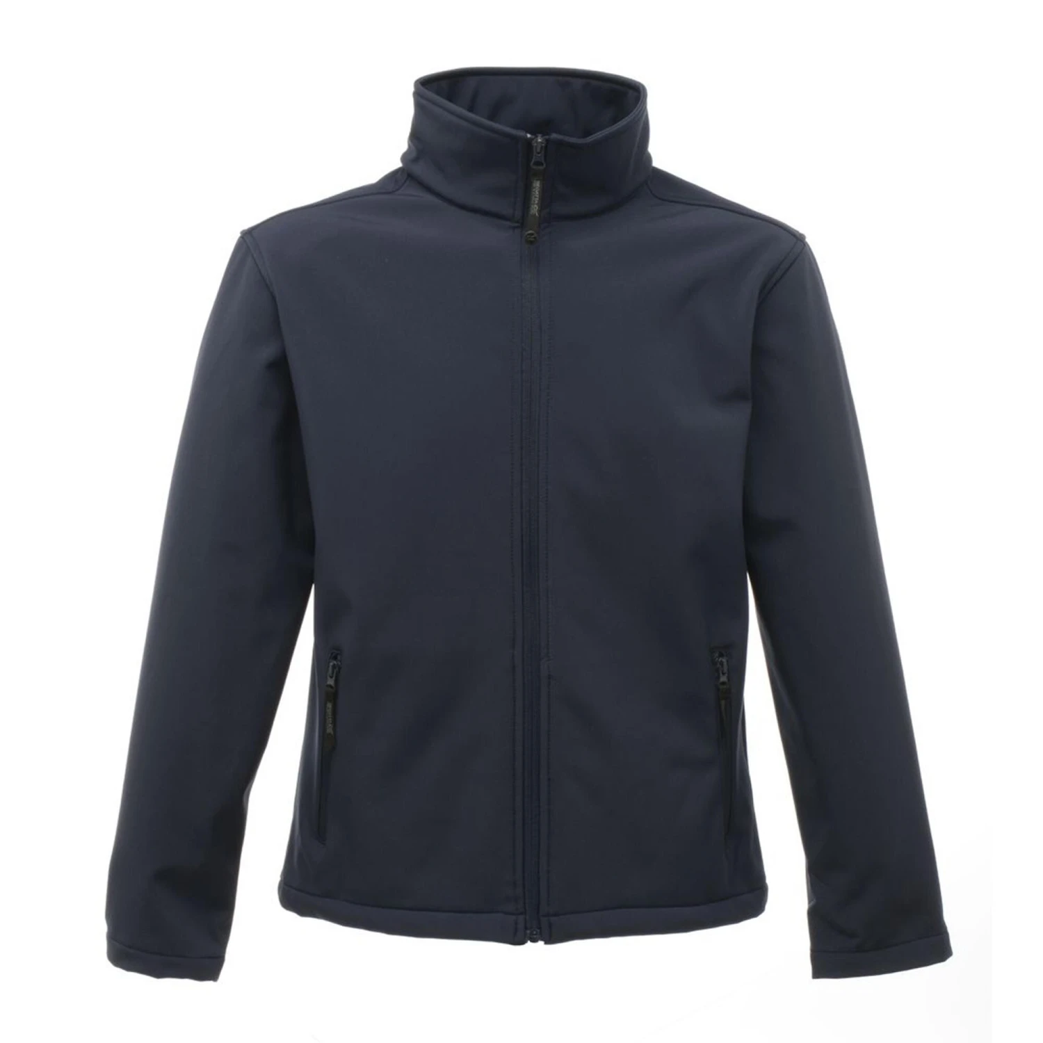 Regatta Professional Mens Classic 3 Layer Zip Up Softshell Jacket (Navy/Seal Grey) 1 Regatta Professional Mens Classic 3 Layer Zip Up Softshell Jacket (Navy/Seal Grey)