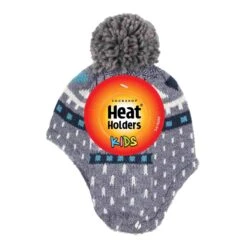 Boys Outdoor Faux Fur Pom Pom Hat With Ear Flaps & Mittens Gloves 11 Boys Outdoor Faux Fur Pom Pom Hat With Ear Flaps & Mittens Gloves -The Outdoor Clothing Store kf4e0977471f8ac08d4bb65e3997407be