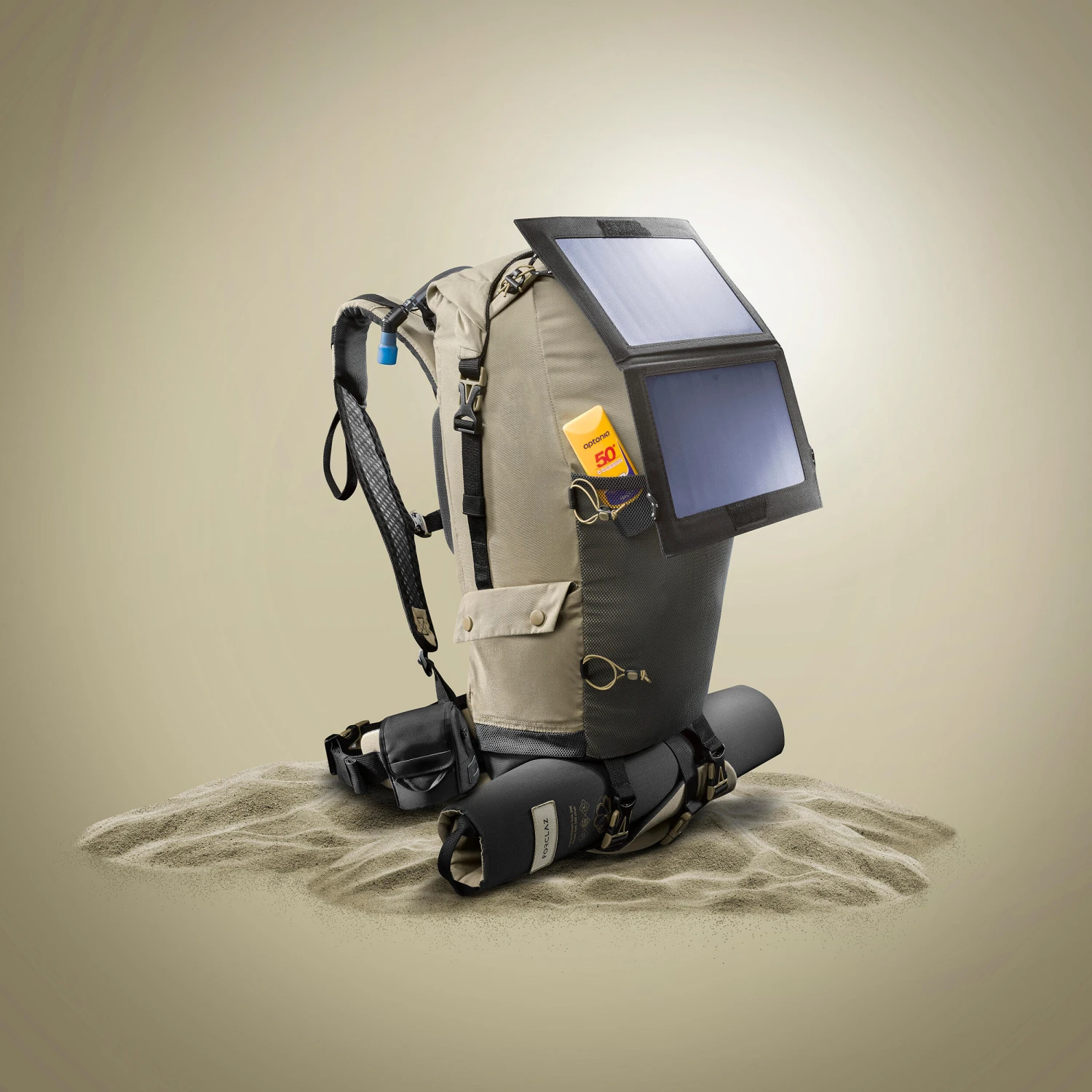 Desert Trek Backpack, Ventilated And Anti-sand - DESERT 900 30L 2 Desert Trek Backpack, Ventilated And Anti-sand - DESERT 900 30L - Image 2