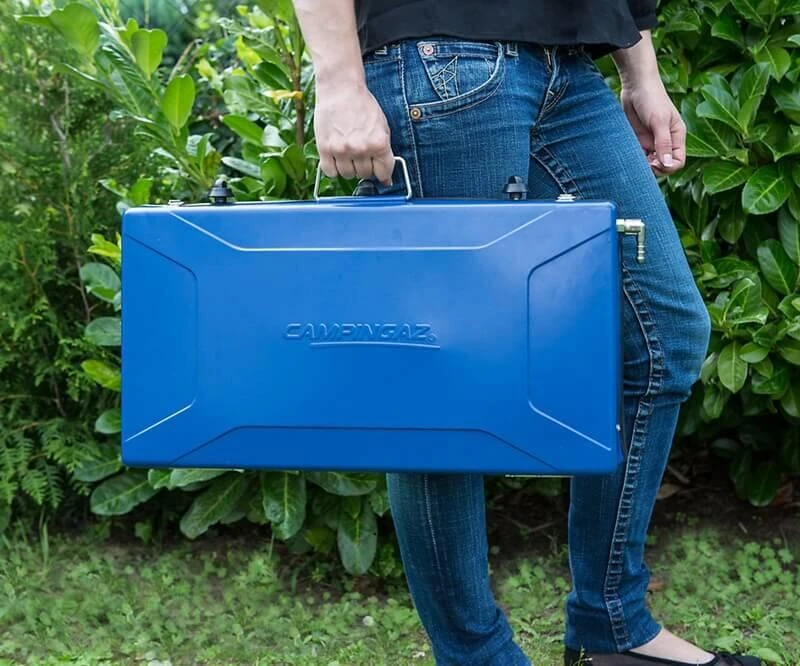 Campingaz Chef Folding Double Burner Stove Portable Cooker & Grill 4 Campingaz Chef Folding Double Burner Stove Portable Cooker & Grill - Image 4