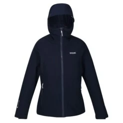 The Outdoor Clothing Store 32 Regatta Womens/Ladies Wentwood VI 3 In 1 Waterproof Jacket (Navy)
