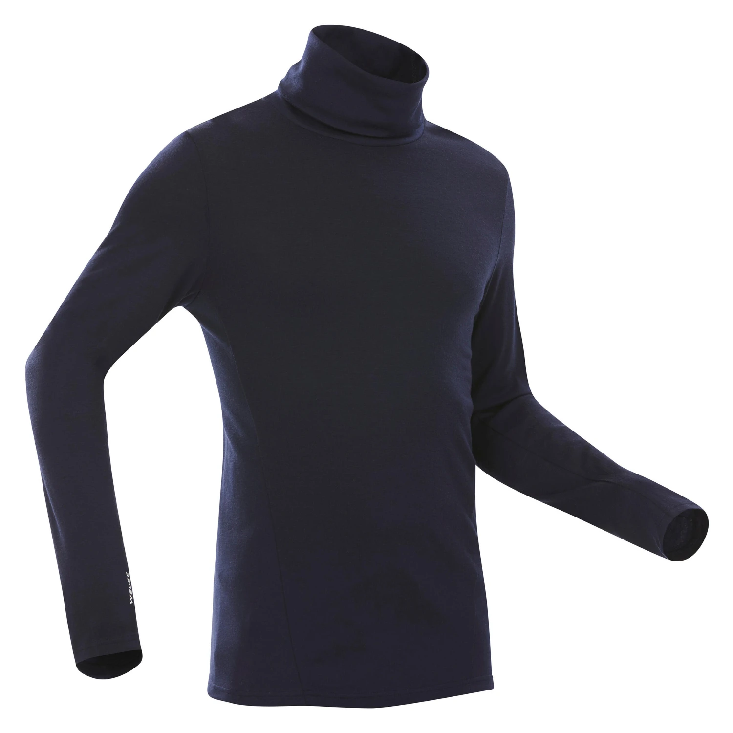 WEDZE Men's Ski Base Layer - BL 900 Wool High Neck 1 WEDZE Men's Ski Base Layer - BL 900 Wool High Neck